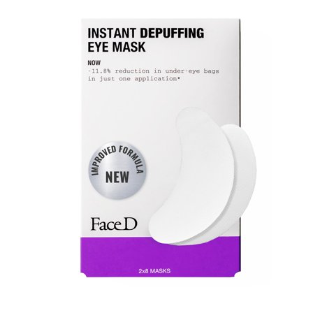 FaceD Occhi e Labbra Instant Depuffing Eye Mask 2x8pz - Maschera Contorno Occhi