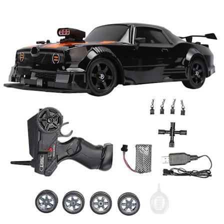 16a04 1/16 RC-drift-autosimulaattori 4WD LED-valoilla RC-auto lelu - Perfet-WELLNGS