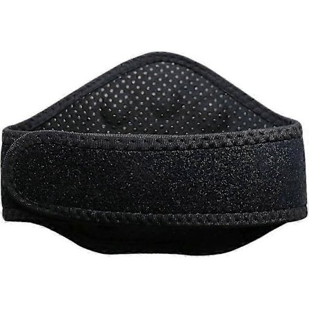 Selvopvarmende magnetisk halskrave med turmalin til smertelindring og cervikal støtte