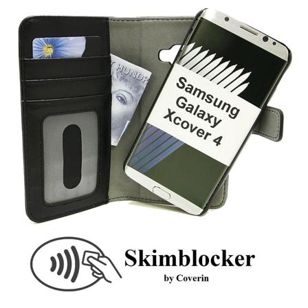 Skimblocker Magnet Wallet Samsung Galaxy Xcover 4 (g390f)