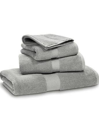 Avenue Handtowel Home Textiles Bathroom Textiles Towels & Bath Towels Grå Ralph Lauren Home