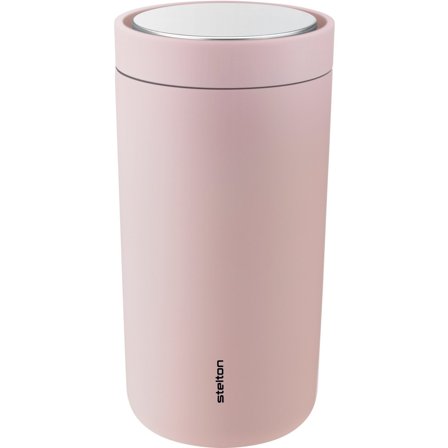 Stelton To Go Click Steel termokop 0,2 liter, soft rose - Rosa | KitchenOne