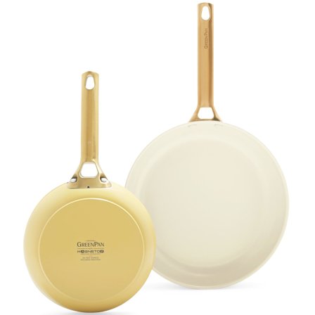 Greenpan Padova stegepandesæt 2 dele, gul | KitchenOne