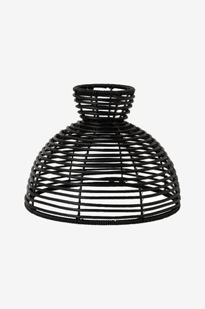 Star Trading - Lampunvarjostin Runde 20 cm - Musta - Kattovalaisimet ulkokäyttöön - - Homeroom