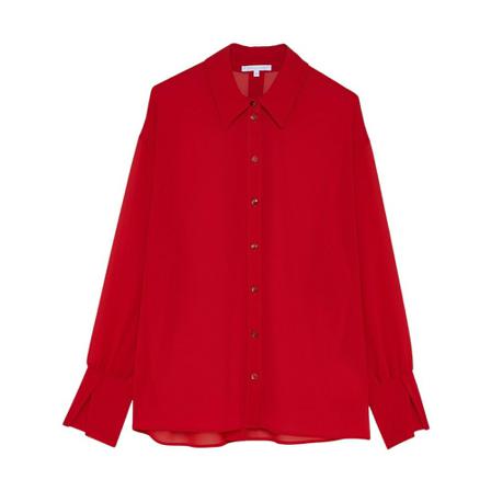 Patrizia Pepe Shirts Rød, Dame Skjorter