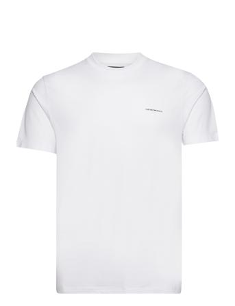 T-Shirt T-shirts Short-sleeved Hvit Emporio Armani*Betinget Tilbud