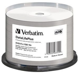 Verbatim DataLifePlus Professional - DVD-R x 50 - 4.7 GB - lagringsmedier