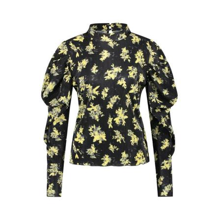 Freebird Malala Top Longsleeve , Zwart , Dames , Maat: M