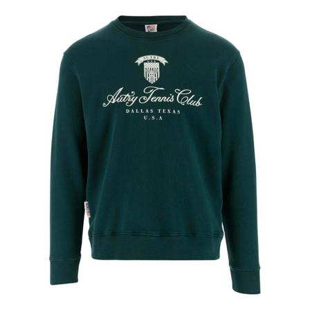 Autry Cotton jersey sweatshirt Crew neck Long sleeves Grøn, Herre Sweatshirts