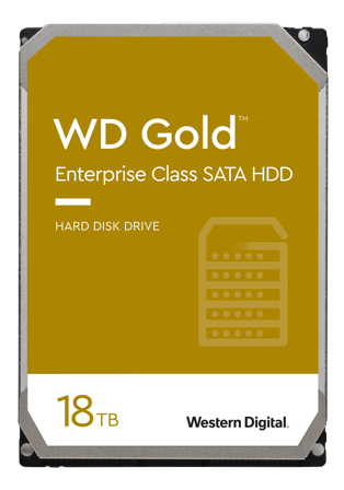 WD Gold Enterprise-Class Hard Drive WD181KRYZ - harddisk - 18 TB - SATA 6Gb/s