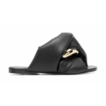 JW Anderson Anw38022A15064999 Sandaler Sort, Dame Sandaler, Størrelse: 36 EU