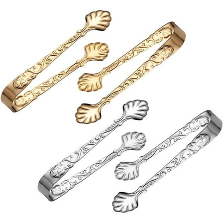 4 st Isbitstänger Små Köksstänger Rostfritt Stål Sockerstänger Min