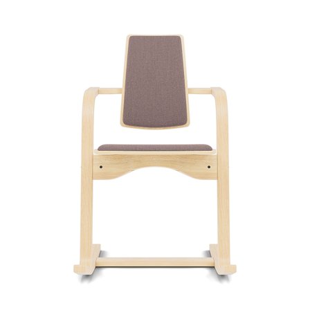 Varier Furniture Actulum - Pink Wool - Natural base