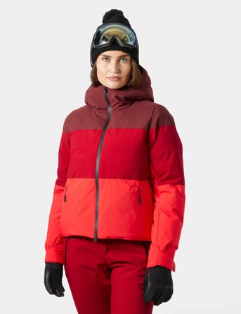 Helly Hansen W Nora Short Puffy Jacket - Red - XS