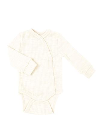 Wrap Body, Merino Wool, Off. White Drop Needle Bodies Wrap Bodies Creme Smallstuff