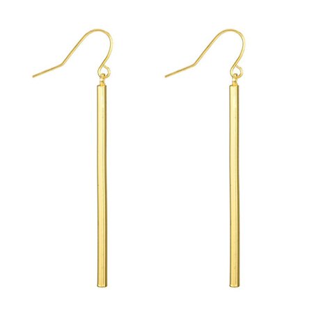 Earrings Long Vertical Bar Earrings Geometric Earrings Minimalist Earrings For Women