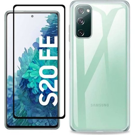 Coque + Film glas i härdat - Samsung - Galaxy S20 FE 5G / S20 Lite - Transparent - Mjuk - Tecknad film