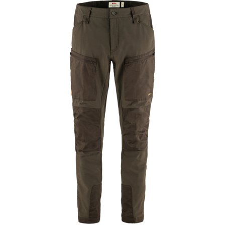 Fjällräven Keb Agile Housut 50/REGULAR - Miehet - Dark Olive/Vihreä - Vaellushousut