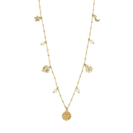 Pilgrim Halskæde Mylan Guldbelagt, Tøj & Bolig, Smykker, Halskæder