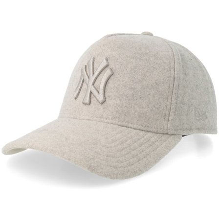 New Era - MLB Beige adjustable Cap - New York Yankees Melton Stone A-Frame Adjustable @ Hatstore