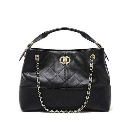 Quiltet kædetaske til efterår og vinter, håndtasker til kvinder, stor kapacitet, tote & underarmstaske