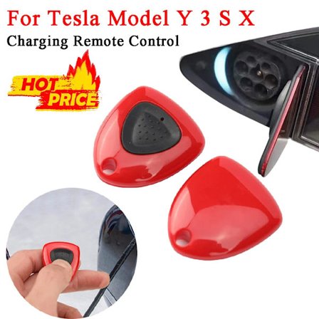 För Tesla Model 3 Y Bildörr Fjärrkontroll Laddning Ny Energi Laddare Chip Tillbehör Stapelknapp För Att Öppna Dörrluckan