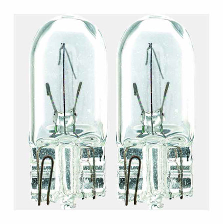 Biltema - Glødepære T10 24 V 5 W 2 stk.