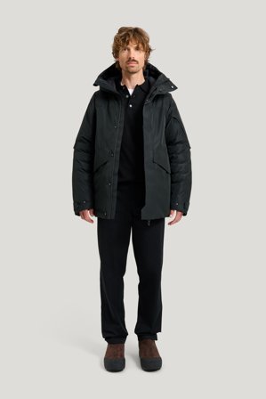 Tretorn Grid Insulated Jacket — Vanntett Jakke Herre — Svart | Yttertøy, Gummistøvler, Jakker & Regntøy for Dame, Herre & Barn