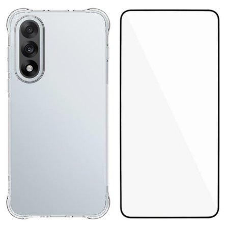 Til OnePlus Nord Nord 5 5G Etui TPU-telefoncover med hærdet glasskærmbeskytter