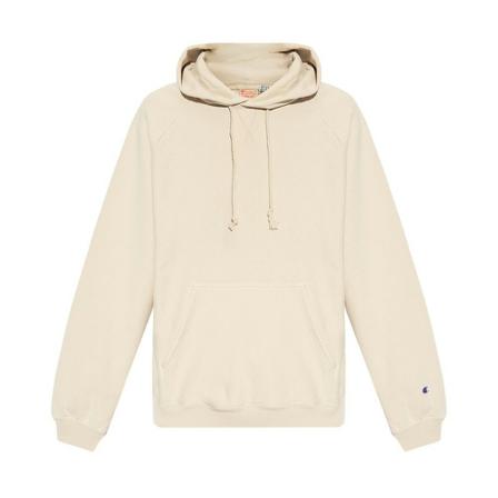 Champion Hoodie with logo , Beige , Heren , Maat: M