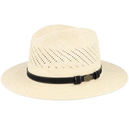 MJM Hats - Beige straw Hatt - Biolo Panama Natural Straw Hat @ Hatstore
