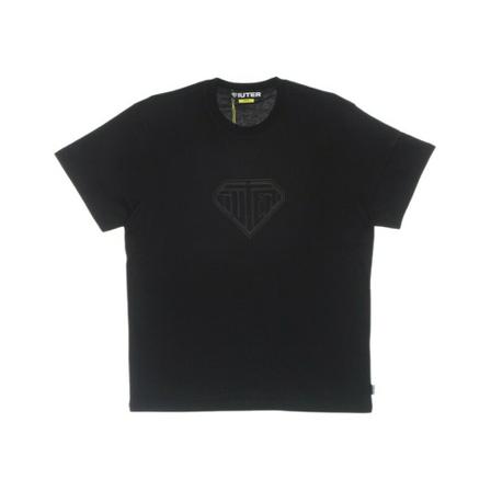 Iuter, t-shirt man logo Zwart, Heren, Maat:XL