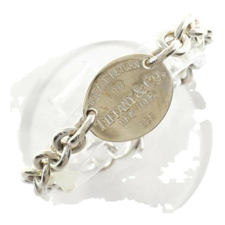 Tiffany & Co. Pre-owned, Bracelets Grijs, Dames, Maat:ONE Size