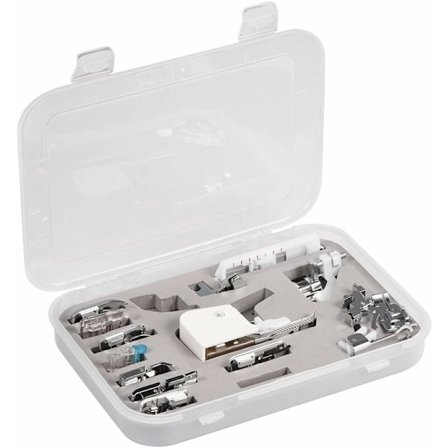 15 stk. symaskine trykfodssæt gåfodssæt til Brother Singer husholdningssymaskine KLB