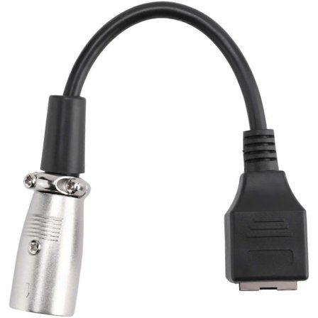 Adapter Konverter DMX Kabel Förlängningskabel XLR 3 Pin till RJ45 Nätverkskontakt (Hane)