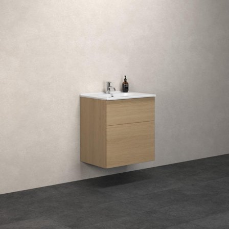 Dansani Luna Kantate Kommodpaket 61 cm Nordisk ek, Badrum