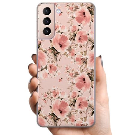 Kompatibelt Mobildeksel til Samsung Samsung Galaxy S21 Blomster
