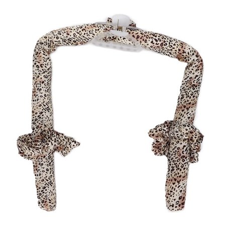 Varmløs Hårkrøller EVA Skum Reise Bærbar Ingen Varme Hårrull Krølltang Stylingverktøy for Kvinner Leopardtrykk