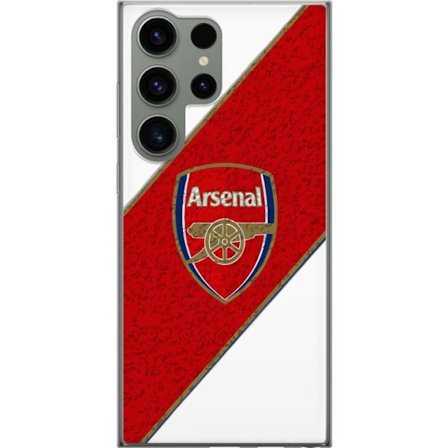 Kompatibelt Mobilskal till Samsung Samsung Galaxy S23 Ultra Moschino Toy teddybjörn med enkel tecknad design, brun björn med vit tröja och tydlig l