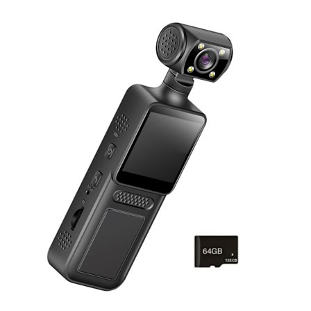 4K Kannettava Taskukamera Wifi Siirrettävä 180 Asteen Kääntyvä Urheilukamera