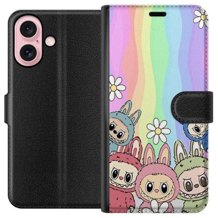 Yhteensopiva Lompakkokotelo Apple Apple iPhone 16 Regnbage