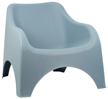 Brafab Kumo Loungefåtölj Blå, Utemöbler