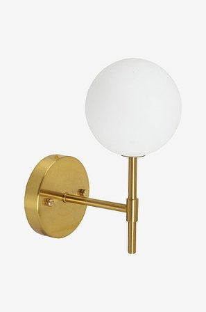 Jotex - Seinävalaisin Sigma 25 cm Kultainen opaali - Osta Seinävalaisimet Jotex