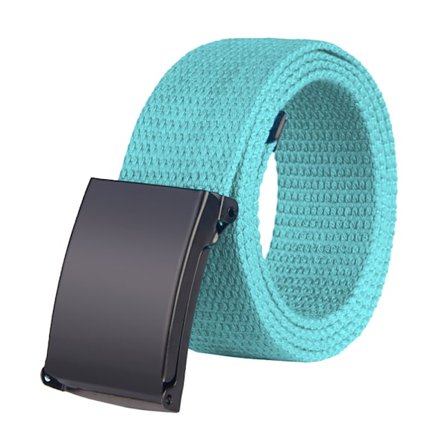Bälte turkos canvas