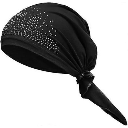 Svetteabsorberende skull cap lue hjelm liner hurtigtørkende bandana hode wrap sykkel hode pirat skjerf chemo lue