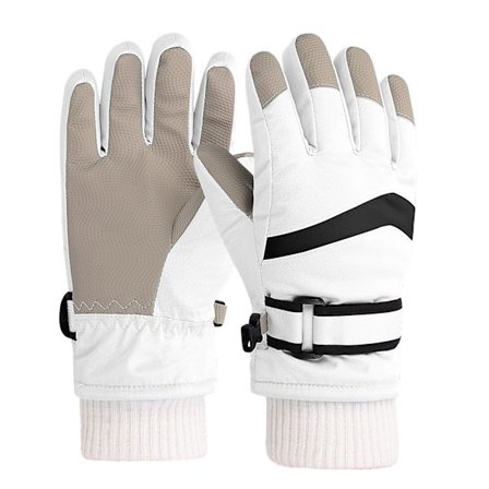 Skihandsker til børn, vandtætte vinterhandsker, varme fleecehandsker, sneafvisende snowboardhandsker, handsker til koldt vejr til drenge og piger i 