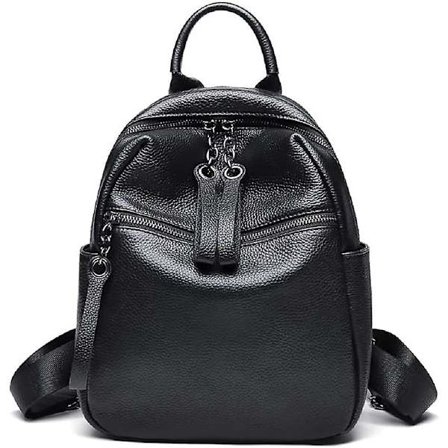 Dam Ryggsäck med rosett, ny stil, mode (svart)