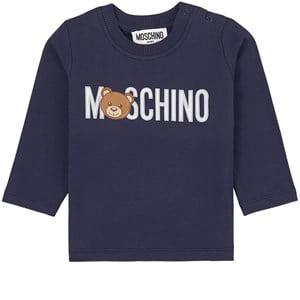 Moschino Branded T-Shirt Navy - Tops - 12-18 months - Navy