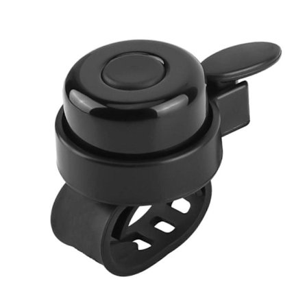 Universelle cykelklokker til børnecykler Advarsel Nem justerbar remmontering til styr Forskellige stilarter orange farve