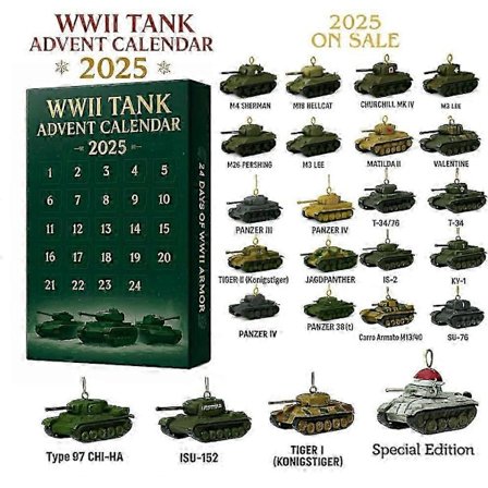 2025 Ny akryl anheng Julekalender Blindboks -CAN (FMY)